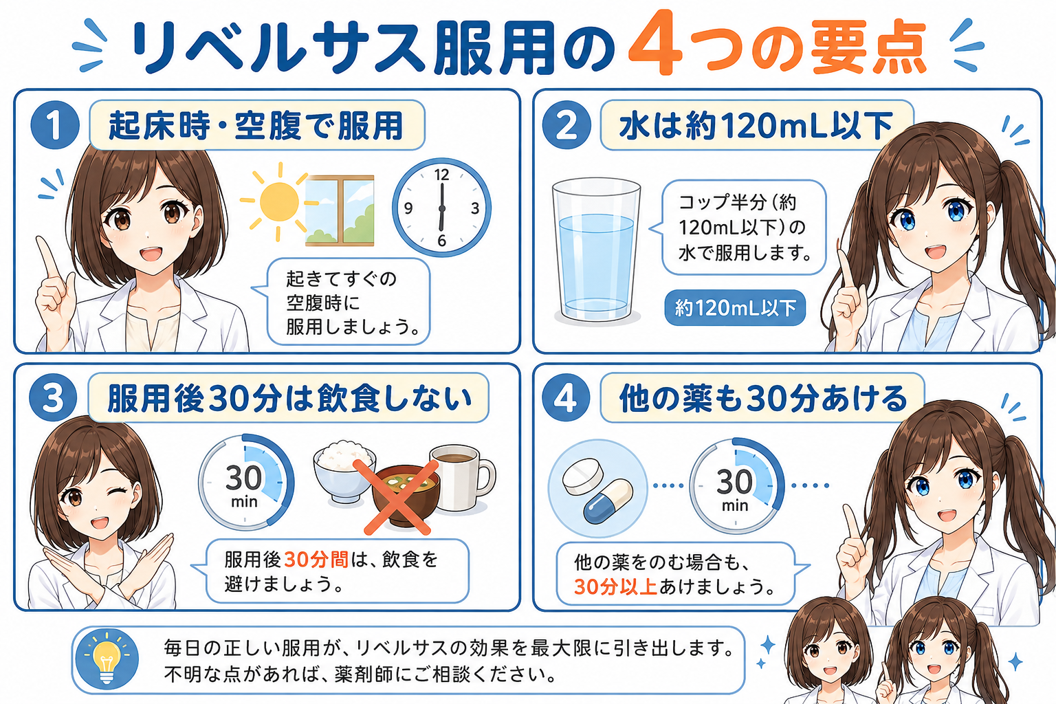 リベルサス服用の4つの要点