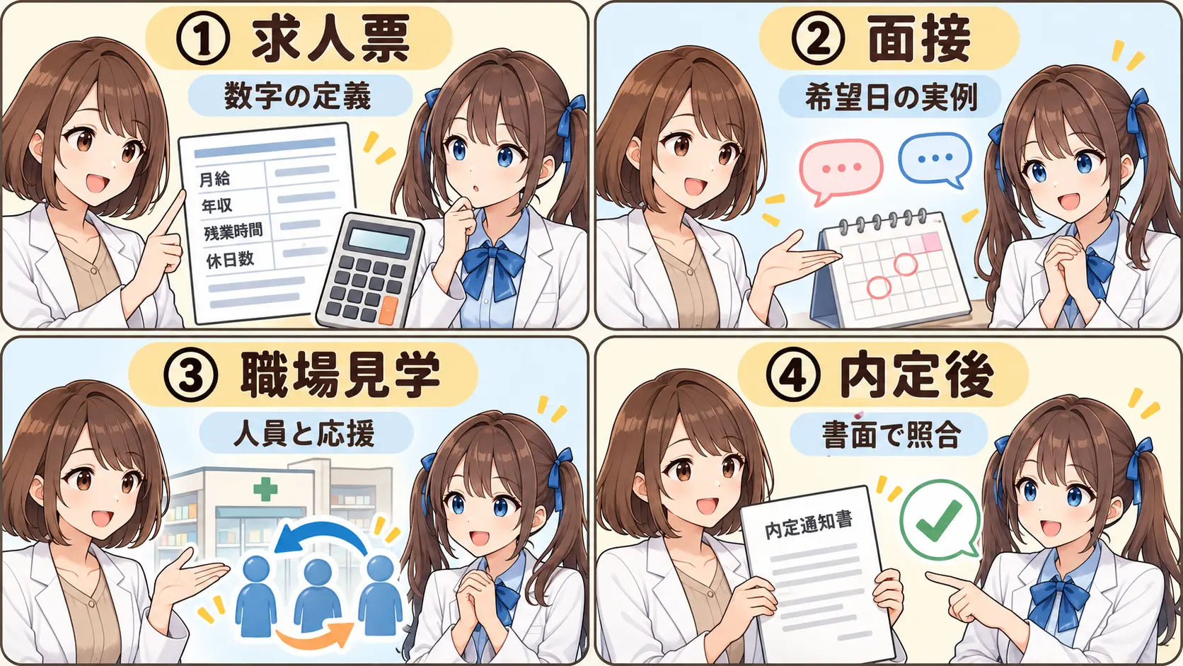 薬剤師求人の有給取得率を求人票・面接・見学・書面で確認